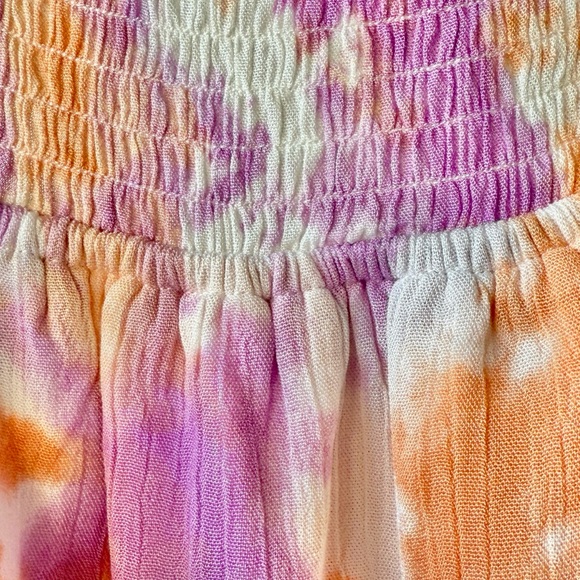 Tie-Dye Peasant Dress - Picture 10 of 11